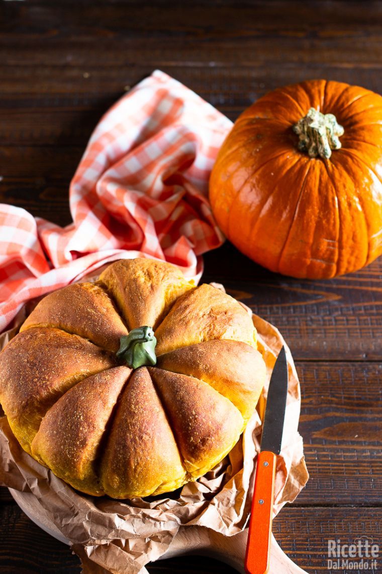 Ricetta pane morbido alla zucca