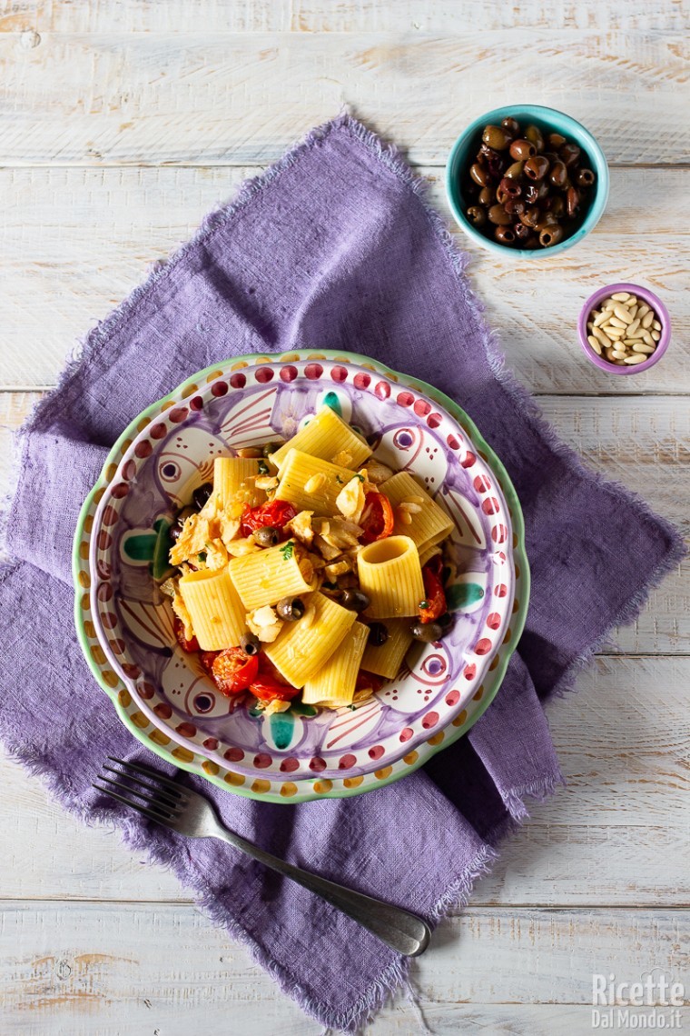 Ricetta pasta con baccalà