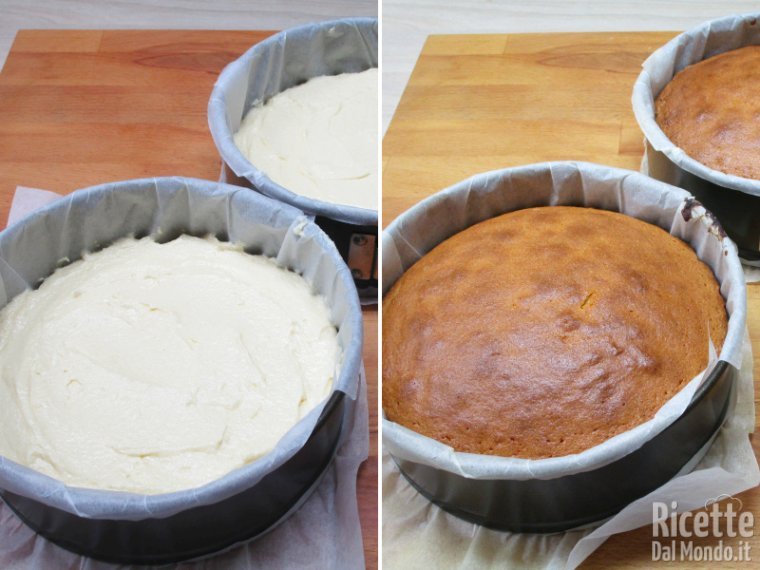 Cuocere le torte in forno caldo e lasciarle raffreddare