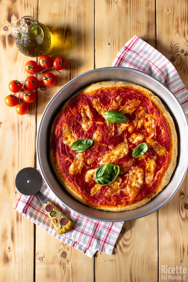 Ricetta pizza a lievitazione istantanea