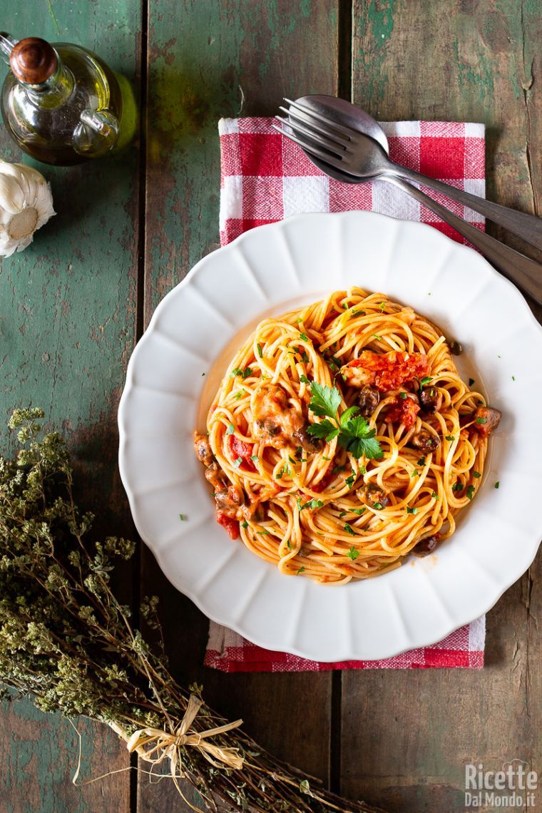 Ricetta pasta alla vesuviana