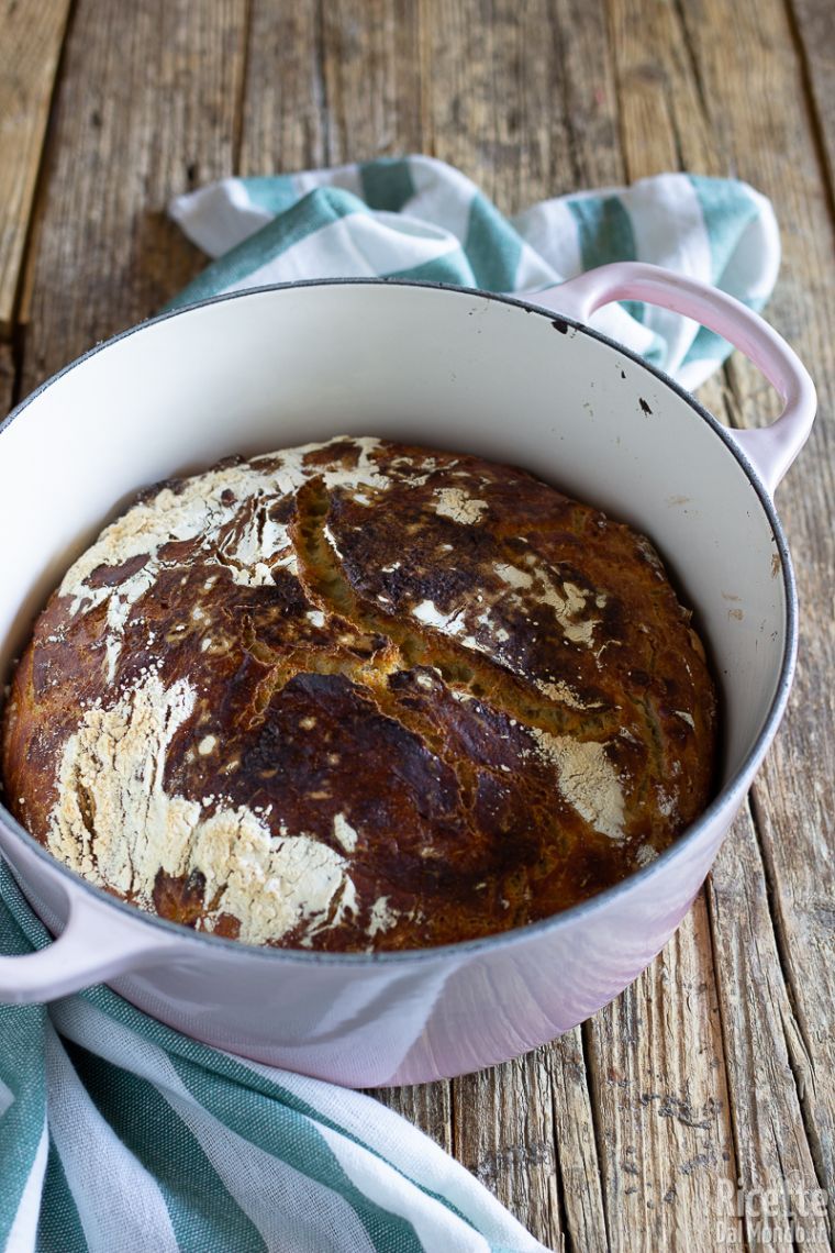 Ricetta pane in pentola con lievito madre