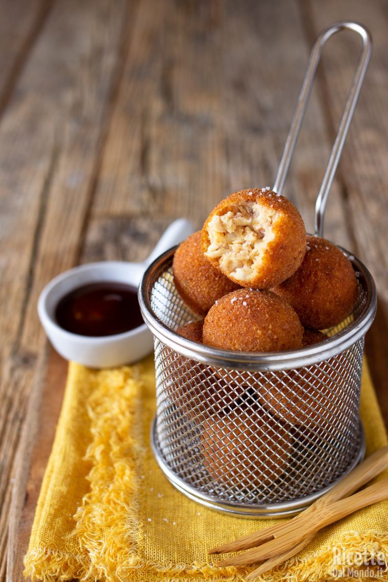 Come fare le polpettine di pollo e prosciutto