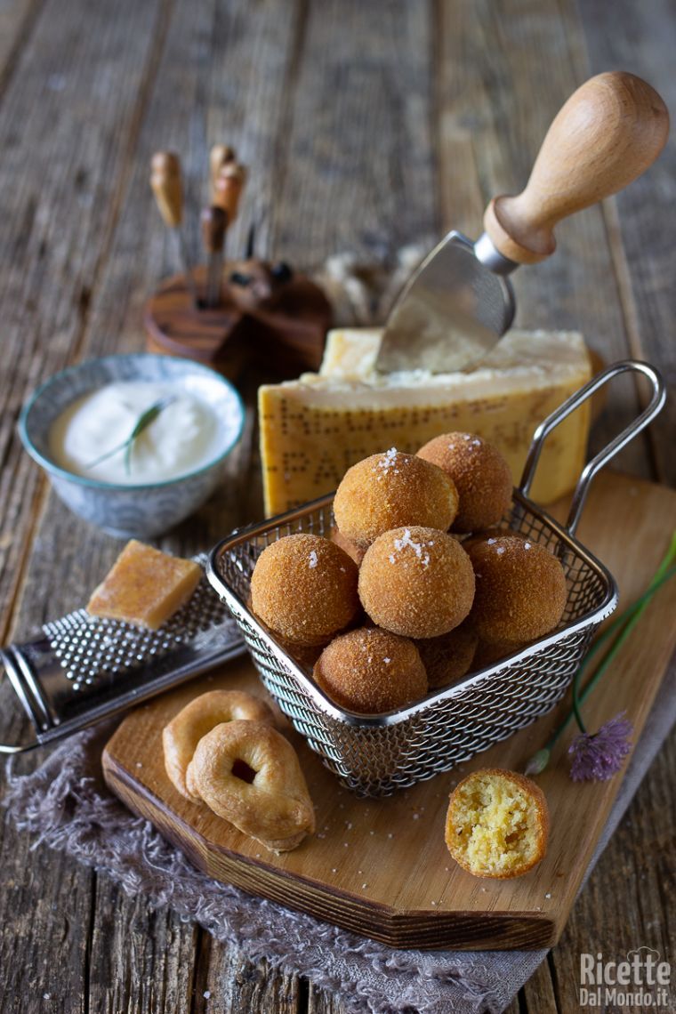 Ricetta polpettine di parmigiano