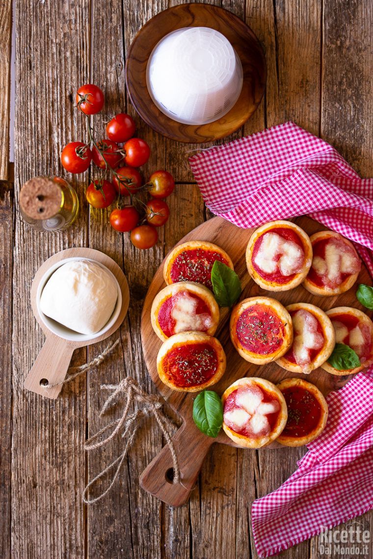 Ricetta pizzette di ricotta