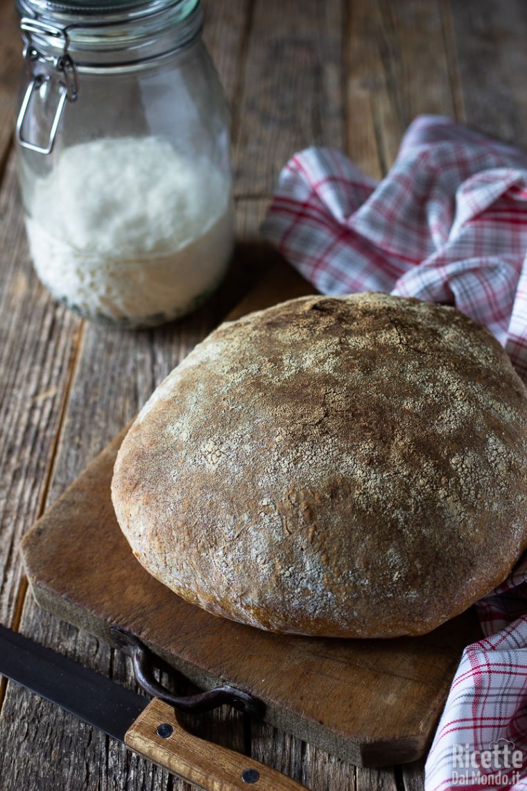 Ricetta pane con esubero di pasta madre