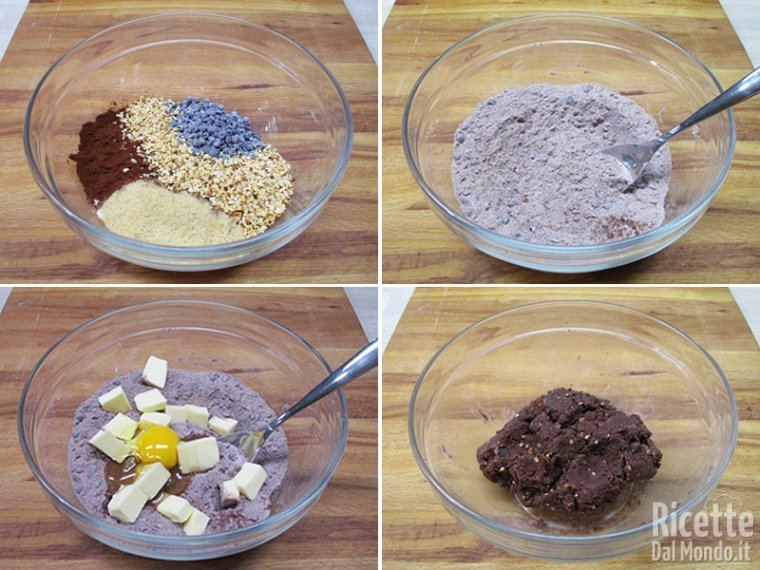 Per fare i cookies aggiungere gli ingredienti freschi
