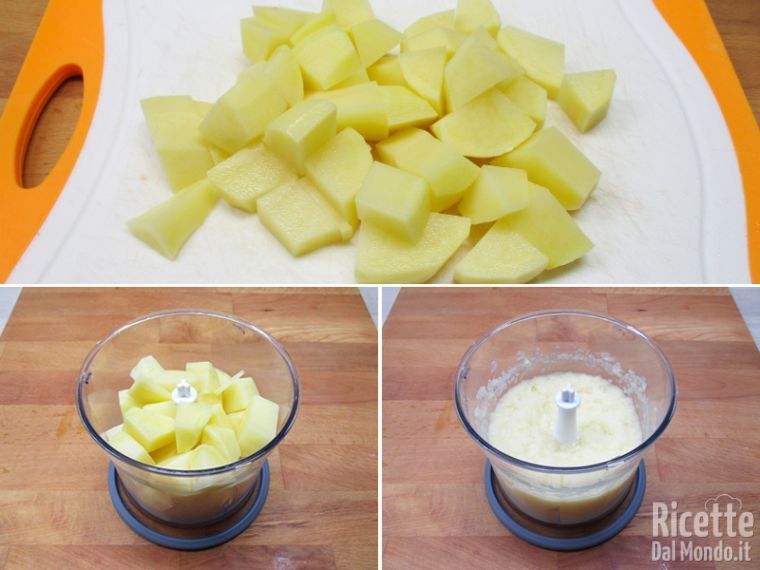 Frullare le patate