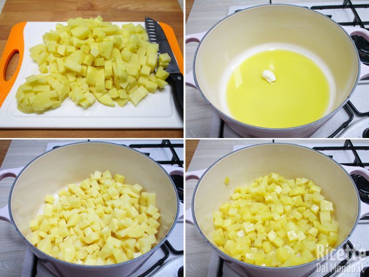 Rosolare le patate