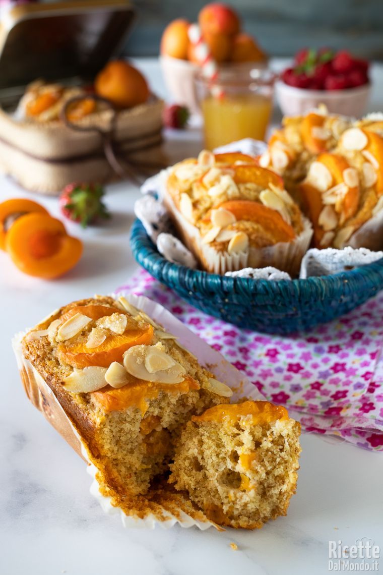 Come fare i plumcake integrali yogurt e albicocca