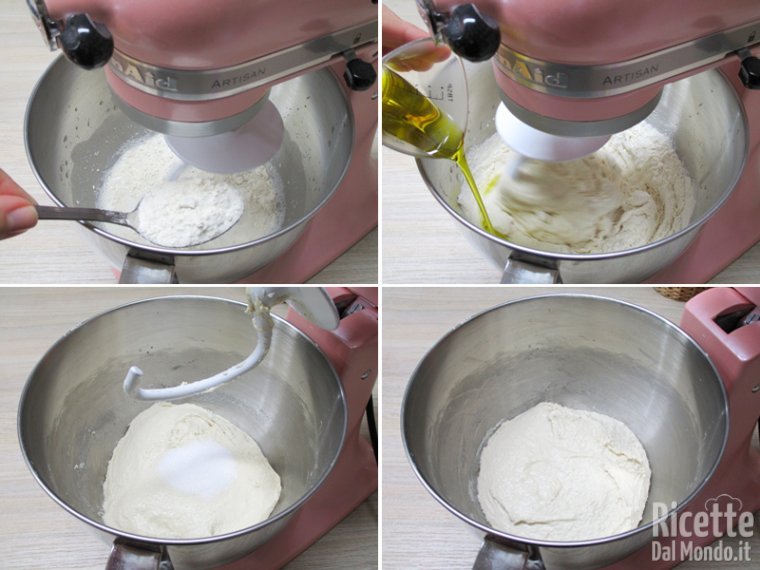 Preparare l'impasto
