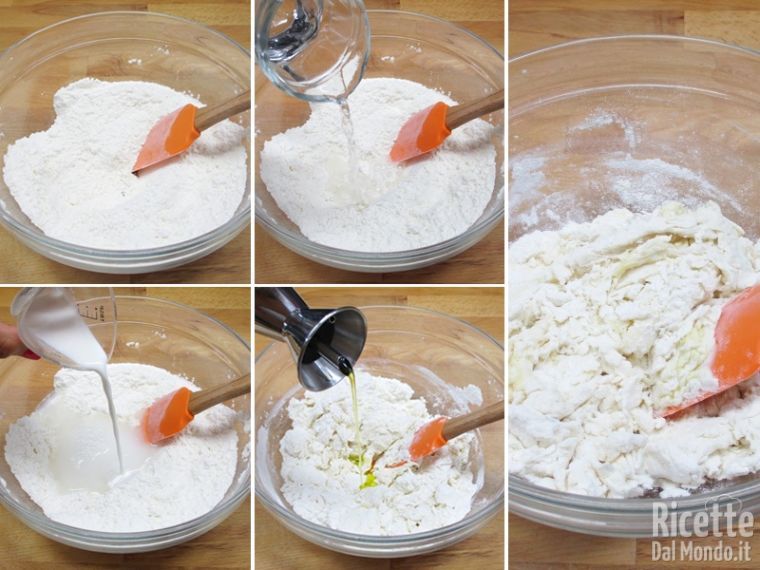 Preparare l'impasto