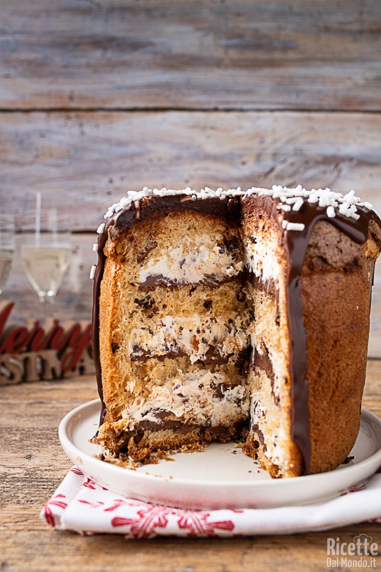 Ricetta panettone farcito con crema al mascarpone