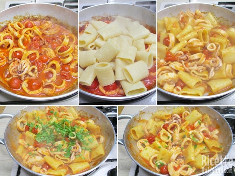 Condire i paccheri