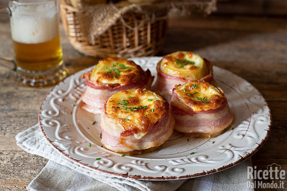 Patate vulcano. La ricetta delle patate con cuore filante!