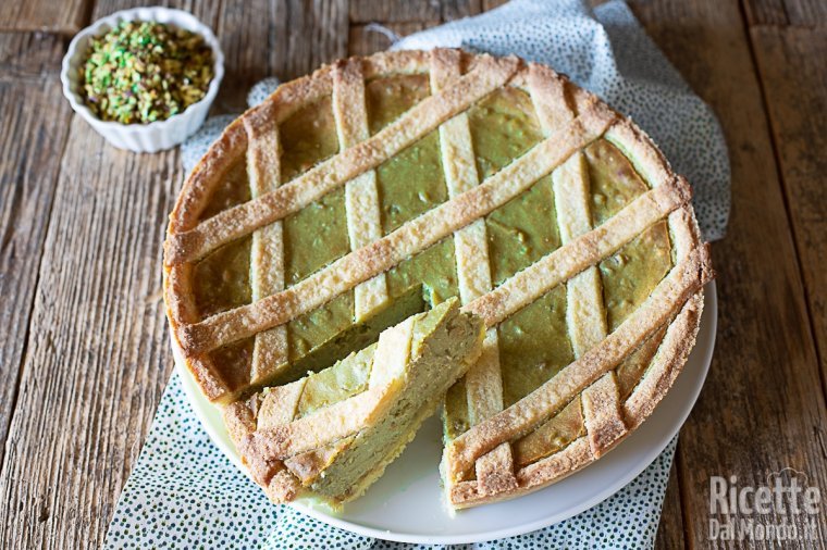 Pastiera al pistacchio. La versione golosa della pastiera napoletana!