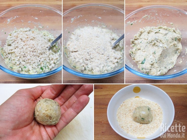 Modellare le polpette