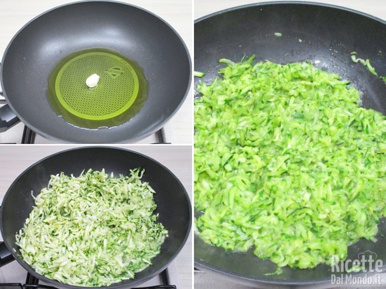 Rosolare le zucchine