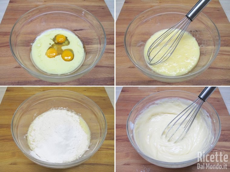 Lavorare gli ingredienti liquidi