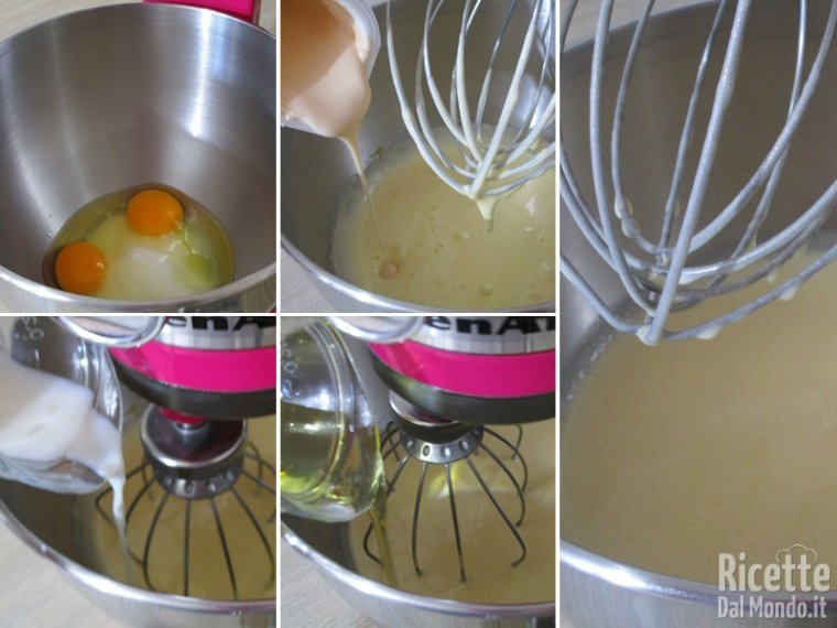 Lavorare gli ingredienti liquidi