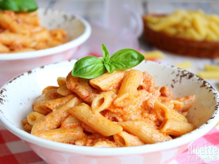 Ricetta penne alla vodka