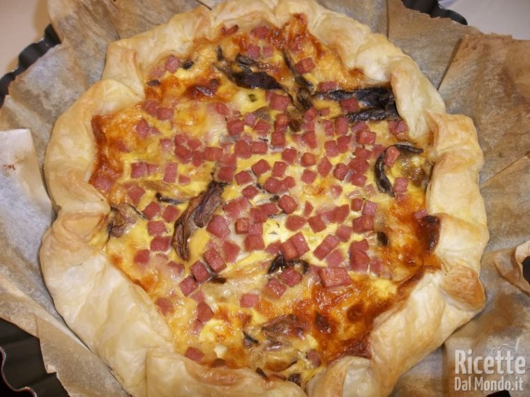 Quiche ai Funghi
