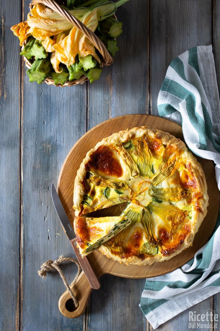 Ricetta quiche di zucchine