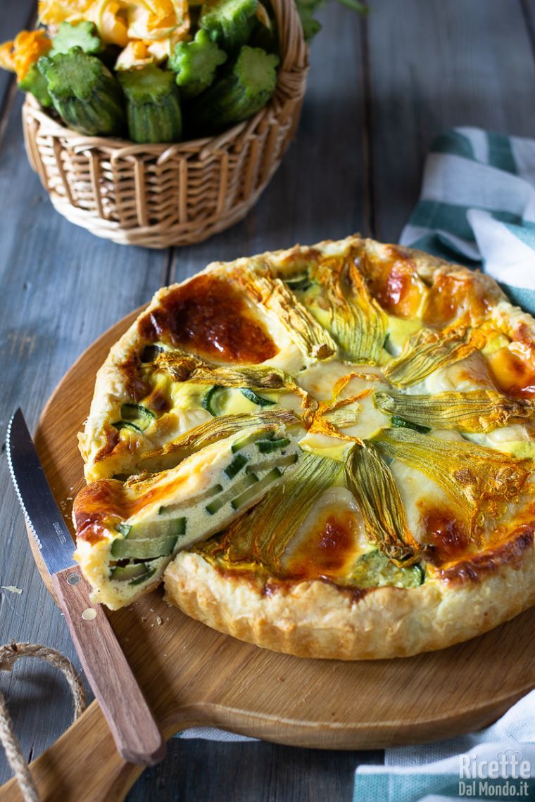 Come fare la quiche di zucchine veloce