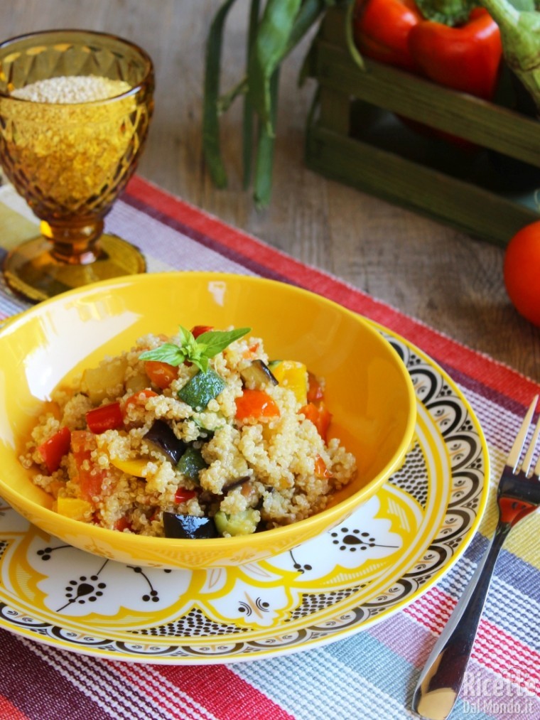 Come fare la quinoa con verdure