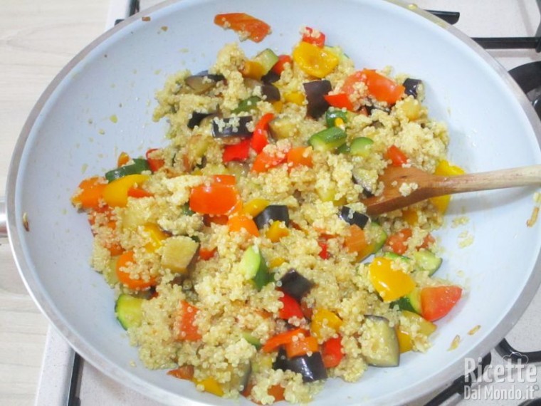 Quinoa con verdure 10