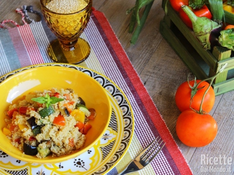 Ricetta Quinoa con Verdure