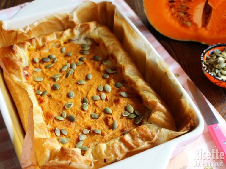 Quiche salata zucca, pancetta e fontina 8