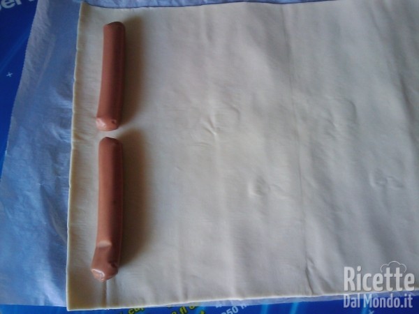 Rotolini ai Wurstel