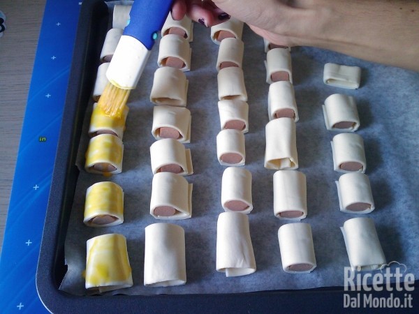 Rotolini ai Wurstel