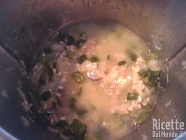 Risotto con Panna e Zucchine