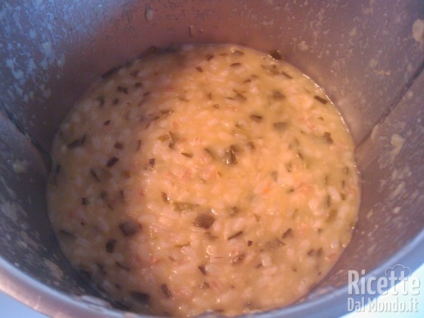 Risotto con Panna e Zucchine