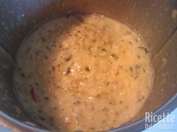 Risotto con Panna e Zucchine