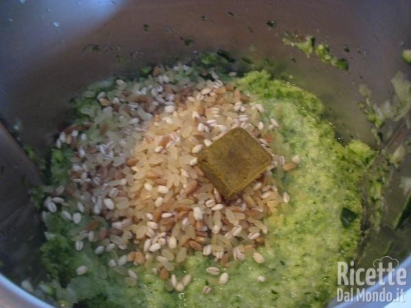 Risotto con Crema di Zucchine