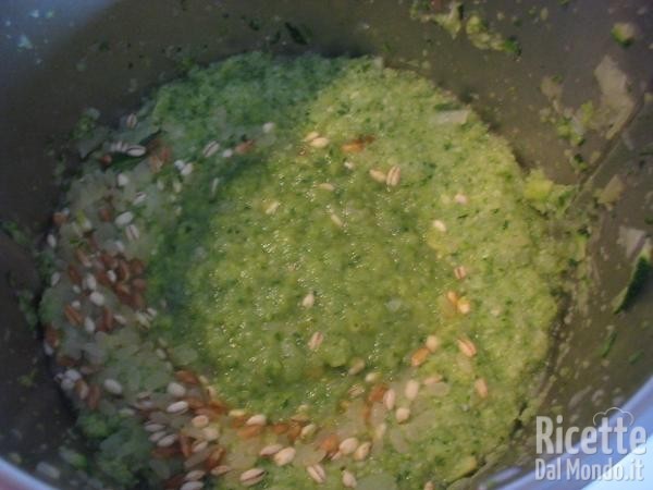 Risotto con Crema di Zucchine