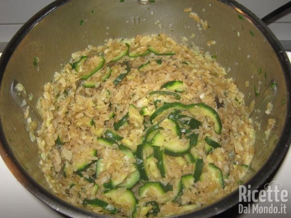 Risotto con le Zucchine