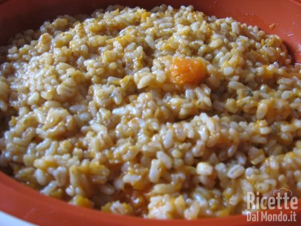 Risotto con la Zucca
