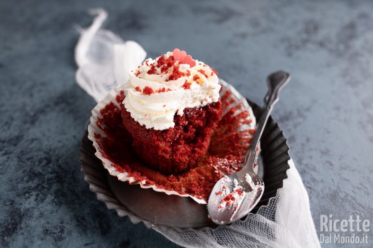 Ricetta Red velvet cupcakes