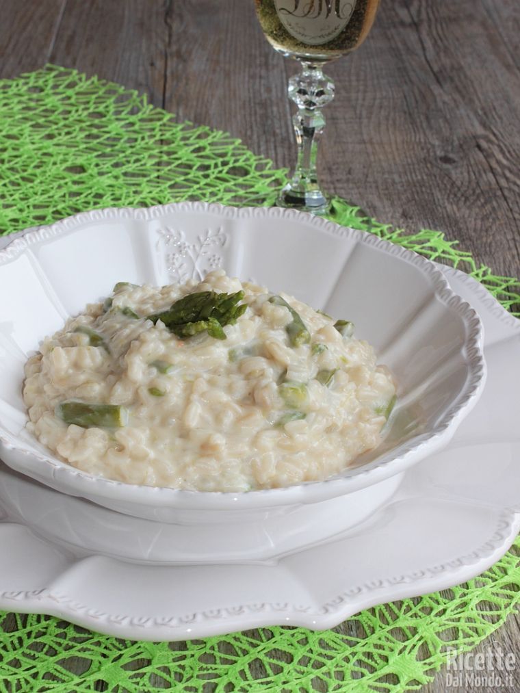 Come fare il risotto agli asparagi