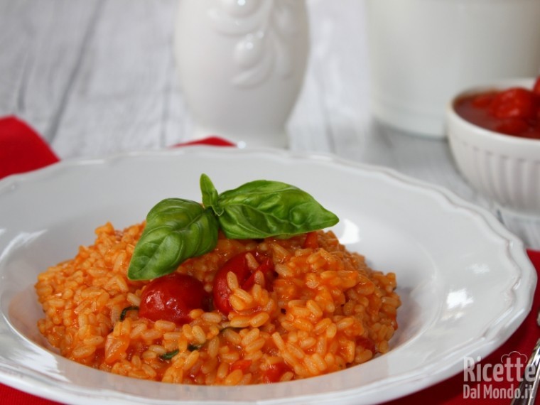 Ricetta risotto al pomodoro