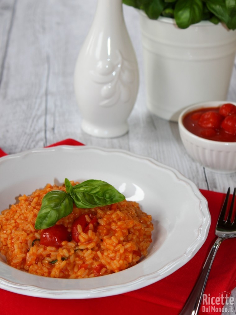Come fare il risotto al pomodoro