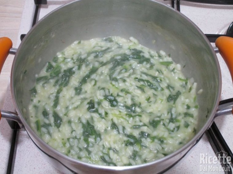 Risotto agli spinaci 11