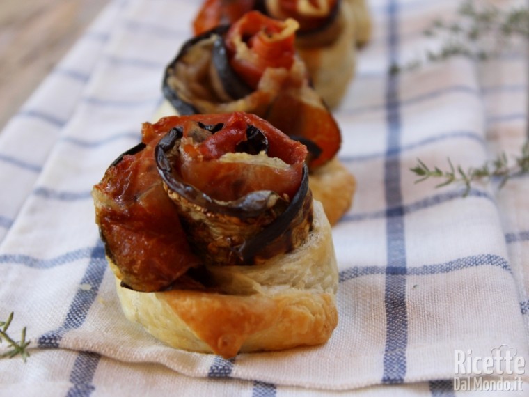 Ricetta rose di melanzane