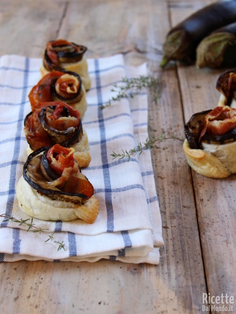 Come fare le rose di melanzane