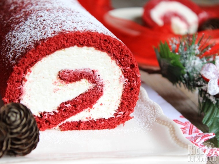 Ricetta rotolo red velvet