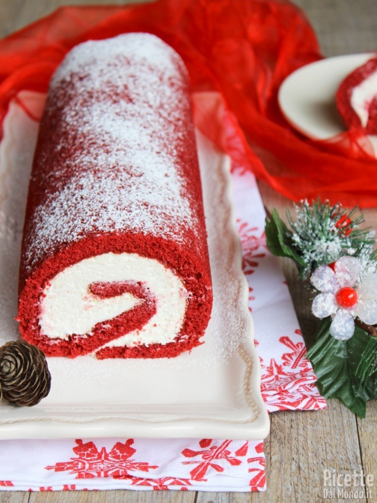 Come fare il rotolo red velvet